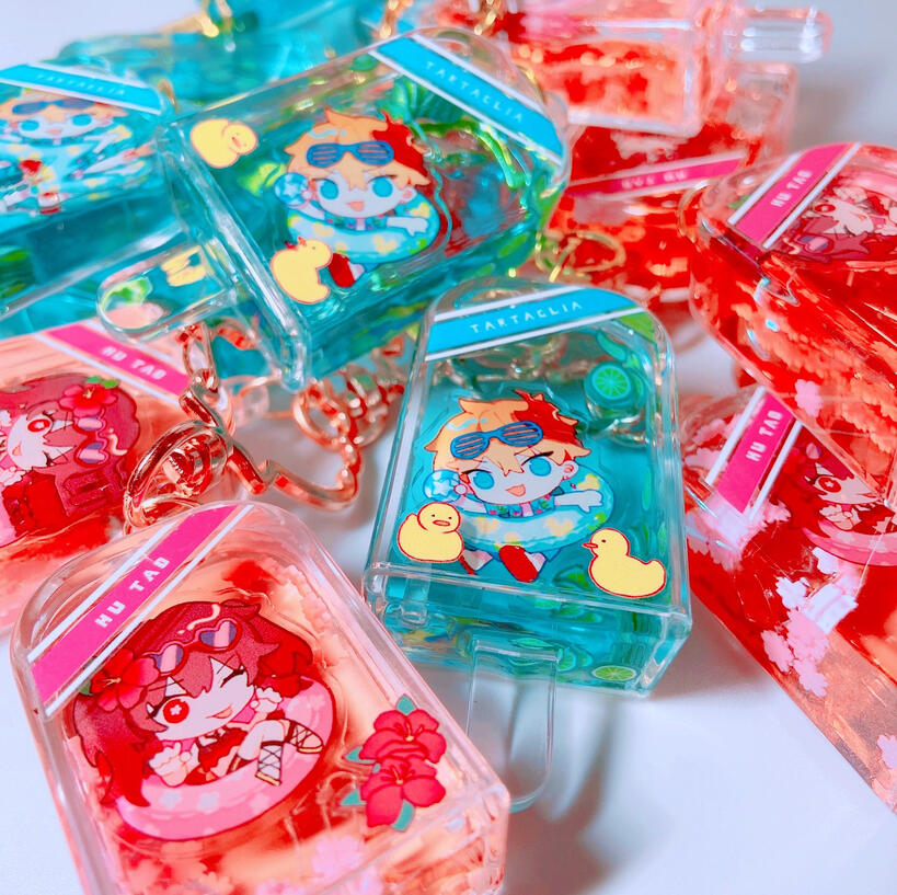 Genshin Popsicle Charms