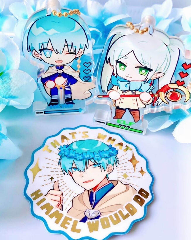 Frieren Standee Keychains