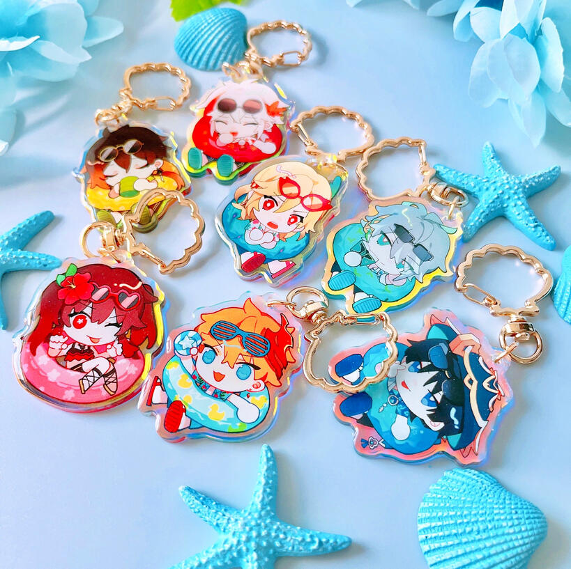 Genshin Summer Charms Vol 1